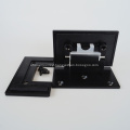 Satin Black Glass Door Hinge For Shower Enclosure